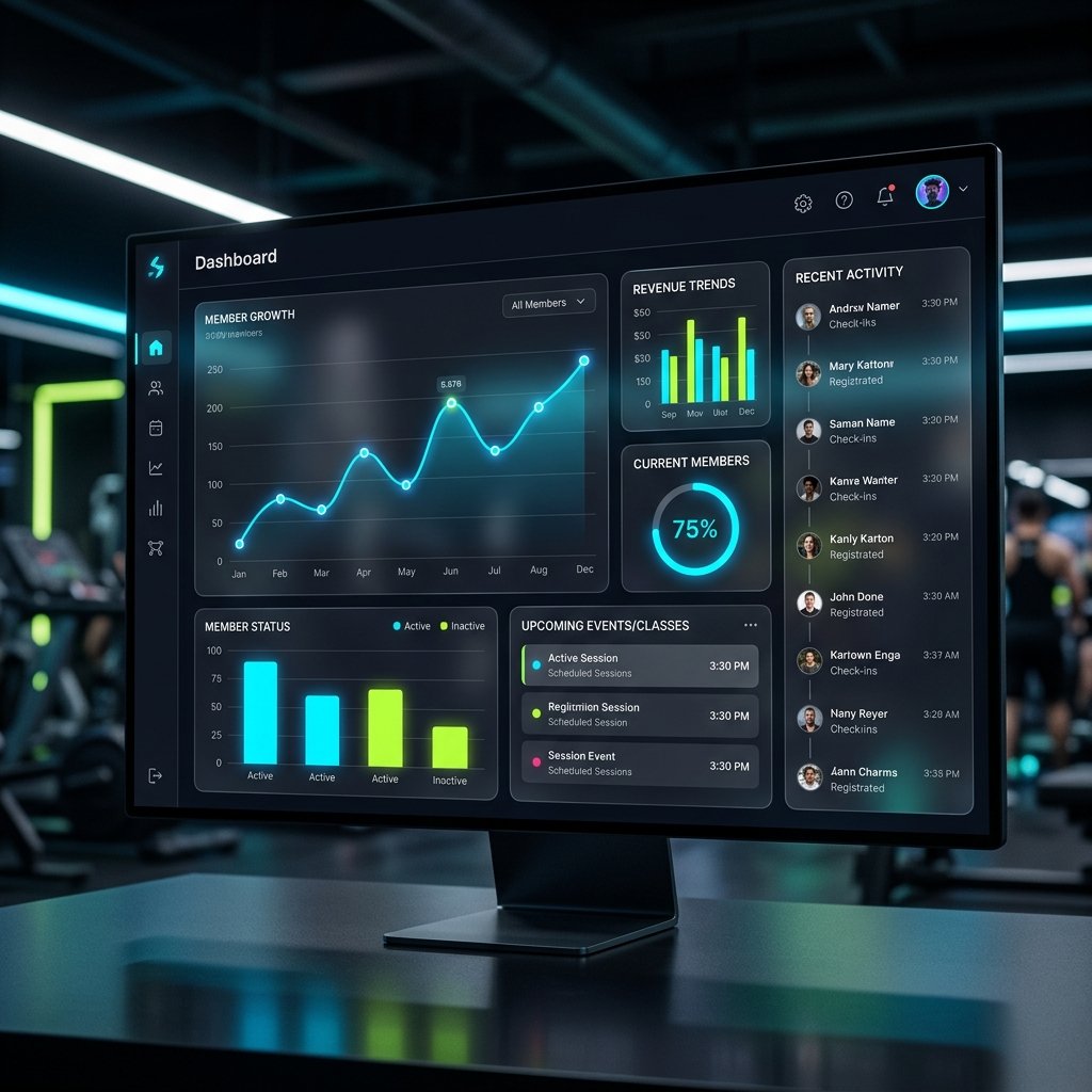 Dashboard Gym Control
